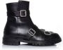 Jimmy Choo Pre-owned Leather boots Black Dames - Thumbnail 1