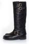 Jimmy Choo Pre-owned Leather boots Black Dames - Thumbnail 1