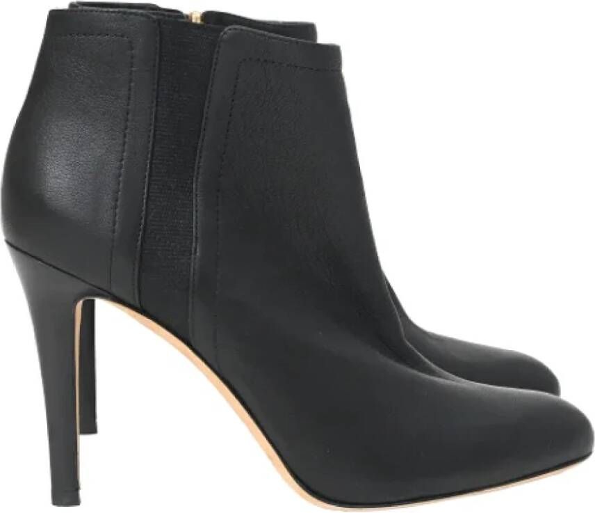 Jimmy Choo Pre-owned Leather boots Black Dames