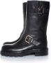 Jimmy Choo Pre-owned Leather boots Black Dames - Thumbnail 1