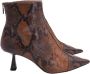 Jimmy Choo Pre-owned Leather boots Brown Dames - Thumbnail 1