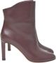 Jimmy Choo Pre-owned Leather boots Red Dames - Thumbnail 1