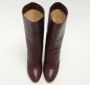 Jimmy Choo Pre-owned Leather boots Red Dames - Thumbnail 1