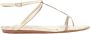 Jimmy Choo Pre-owned Leather flats Beige Dames - Thumbnail 1