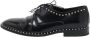Jimmy Choo Pre-owned Leather flats Black Dames - Thumbnail 1