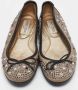 Jimmy Choo Pre-owned Leather flats Black Dames - Thumbnail 1