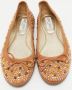 Jimmy Choo Pre-owned Leather flats Brown Dames - Thumbnail 1