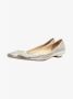 Jimmy Choo Pre-owned Leather flats Gray Dames - Thumbnail 1