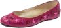 Jimmy Choo Pre-owned Leather flats Pink Dames - Thumbnail 1