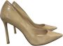 Jimmy Choo Pre-owned Leather heels Beige Dames - Thumbnail 1