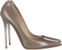 Jimmy Choo Pre-owned Leather heels Beige Dames - Thumbnail 1