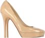 Jimmy Choo Pre-owned Leather heels Beige Dames - Thumbnail 1