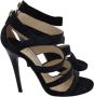 Jimmy Choo Pre-owned Leather heels Black Dames - Thumbnail 1