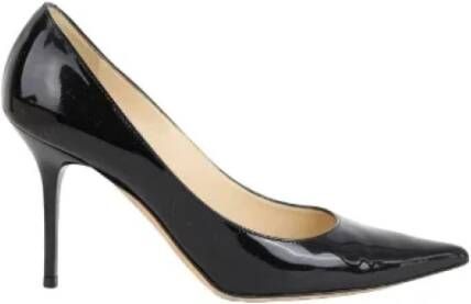 Jimmy Choo Pre-owned Leather heels Black Dames