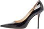 Jimmy Choo Pre-owned Leather heels Black Dames - Thumbnail 1