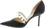 Jimmy Choo Pre-owned Leather heels Black Dames - Thumbnail 1