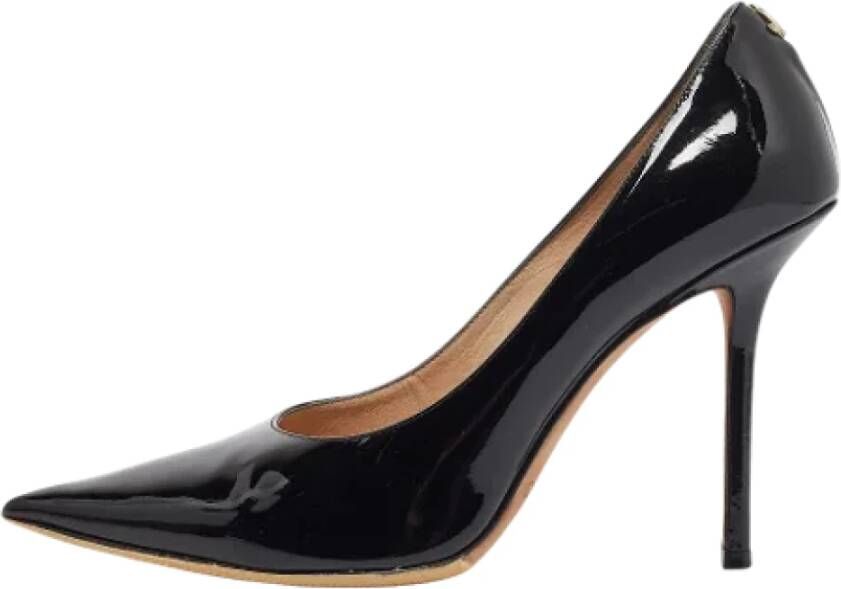 Jimmy Choo Pre-owned Leather heels Black Dames