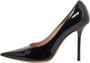 Jimmy Choo Pre-owned Leather heels Black Dames - Thumbnail 1