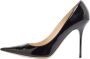 Jimmy Choo Pre-owned Leather heels Black Dames - Thumbnail 1