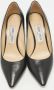 Jimmy Choo Pre-owned Leather heels Black Dames - Thumbnail 1