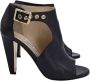 Jimmy Choo Pre-owned Leather heels Black Dames - Thumbnail 1