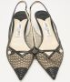 Jimmy Choo Pre-owned Leather heels Black Dames - Thumbnail 1