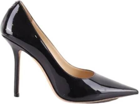 Jimmy Choo Pre-owned Leather heels Black Dames