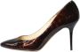 Jimmy Choo Pre-owned Leather heels Brown Dames - Thumbnail 1