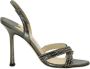 Jimmy Choo Pre-owned Leather heels Gray Dames - Thumbnail 1