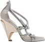 Jimmy Choo Pre-owned Leather heels Gray Dames - Thumbnail 1