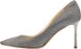 Jimmy Choo Pre-owned Leather heels Gray Dames - Thumbnail 1