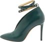 Jimmy Choo Pre-owned Leather heels Green Dames - Thumbnail 1