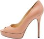 Jimmy Choo Pre-owned Leather heels Pink Dames - Thumbnail 1