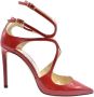 Jimmy Choo Pre-owned Leather heels Red Dames - Thumbnail 1