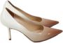 Jimmy Choo Pre-owned Leather heels White Dames - Thumbnail 1