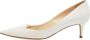 Jimmy Choo Pre-owned Leather heels White Dames - Thumbnail 1