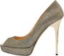 Jimmy Choo Pre-owned Leather heels Yellow Dames - Thumbnail 1