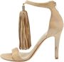 Jimmy Choo Pre-owned Leather sandals Beige Dames - Thumbnail 1