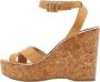 Jimmy Choo Pre-owned Leather sandals Beige Dames - Thumbnail 1