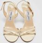 Jimmy Choo Pre-owned Leather sandals Beige Dames - Thumbnail 1