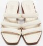 Jimmy Choo Pre-owned Leather sandals Beige Dames - Thumbnail 1