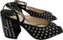 Jimmy Choo Pre-owned Leather sandals Black Dames - Thumbnail 1