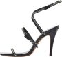 Jimmy Choo Pre-owned Leather sandals Black Dames - Thumbnail 1