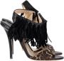 Jimmy Choo Pre-owned Leather sandals Black Dames - Thumbnail 1