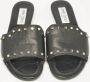 Jimmy Choo Pre-owned Leather sandals Black Dames - Thumbnail 1