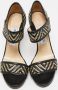 Jimmy Choo Pre-owned Leather sandals Black Dames - Thumbnail 1