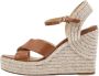 Jimmy Choo Pre-owned Leather sandals Brown Dames - Thumbnail 1