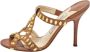 Jimmy Choo Pre-owned Leather sandals Brown Dames - Thumbnail 1