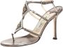 Jimmy Choo Pre-owned Leather sandals Gray Dames - Thumbnail 1