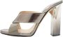 Jimmy Choo Pre-owned Leather sandals Gray Dames - Thumbnail 1